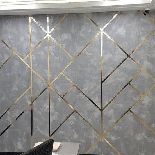 DIY Acrylic Mirror Strips Wall Decor β Modern Home Decoration