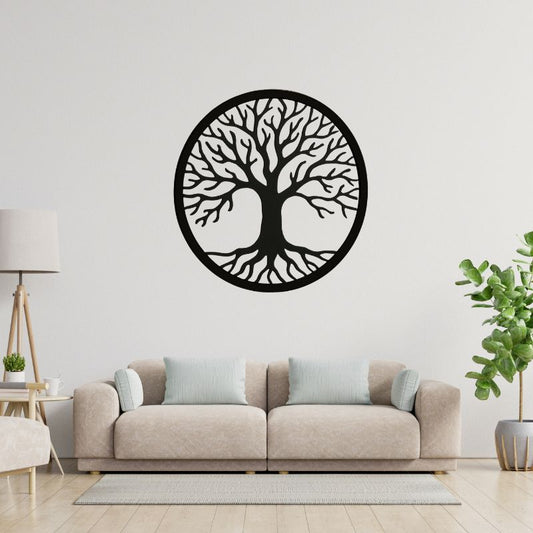 Tree Branch Wooden Wall Decor – Perfect for Home and Living Room Decoration