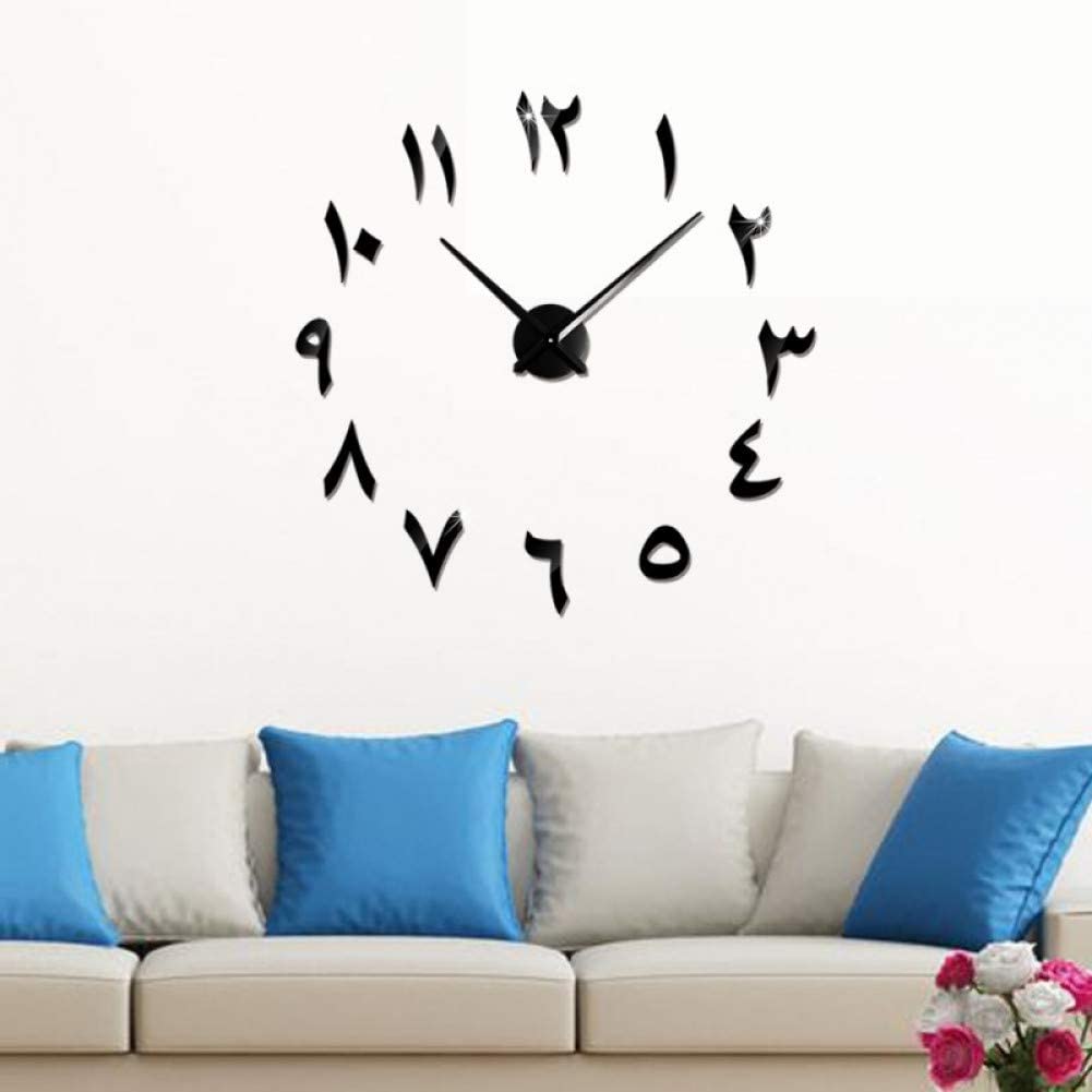 Acrylic Wall Clock (Arabic Numerals Design) β 32-Inch Diameter | 3mm Thick | Big Needle Style