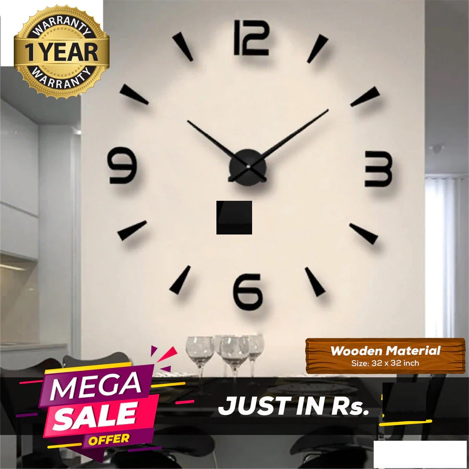 🌞 Summer Biggest Sale – Buy 1 DIY Clock & Get Free Hexagon Mirrors!