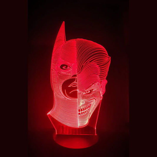 Batman & Joker 3D Night Light Lamp - PREMIUM EDITION