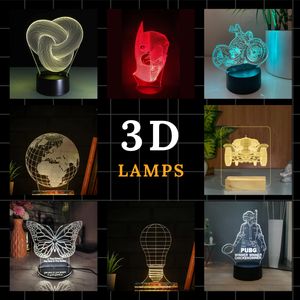Acrylic 3D Lamps