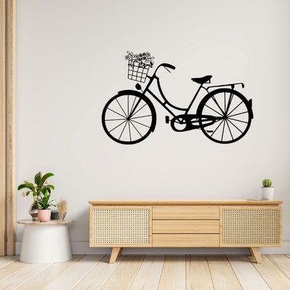 Cycle Wooden Wall Art - Wall Decoration for Home & Office
