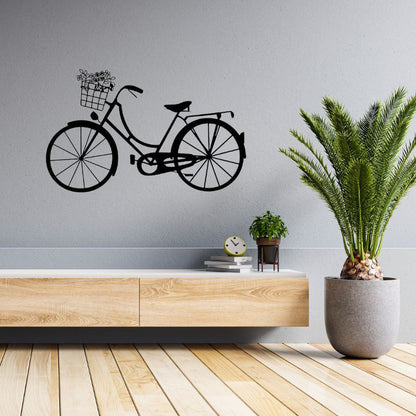 Cycle Wooden Wall Art - Wall Decoration for Home & Office