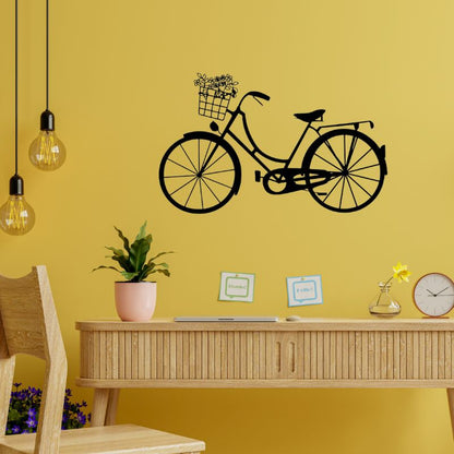 Cycle Wooden Wall Art - Wall Decoration for Home & Office