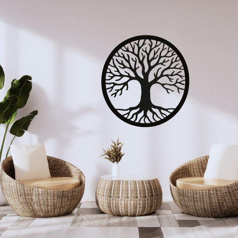 Tree Branch Wooden Wall Decor – Perfect for Home and Living Room Decoration