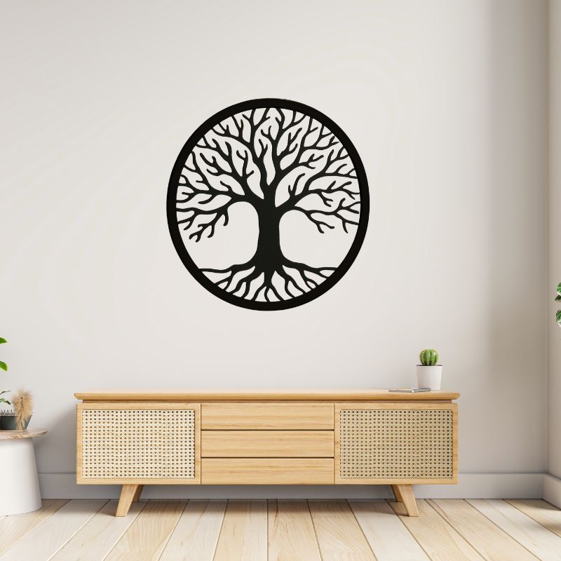 Tree Branch Wooden Wall Decor – Perfect for Home and Living Room Decoration