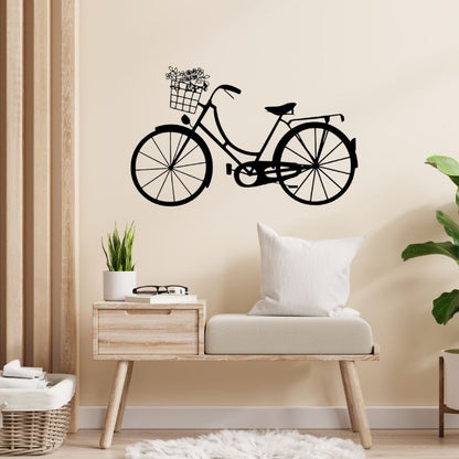Cycle Wooden Wall Art - Wall Decoration for Home & Office