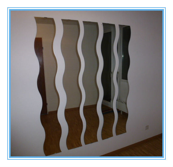 ZZ Mirrors Wall Decor – Modern Acrylic Wall Art