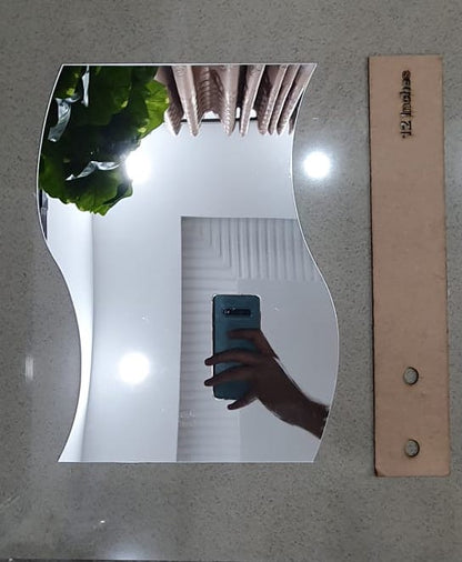 6x Acrylic Hexagon Wall Decor (Black) – Stylish Wall Decoration