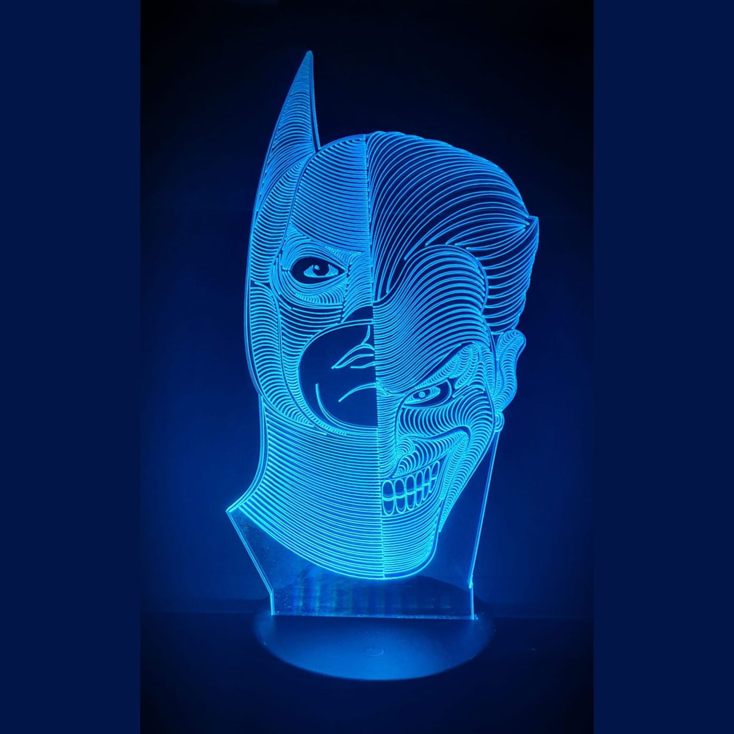 Batman & Joker 3D Night Light Lamp - PREMIUM EDITION