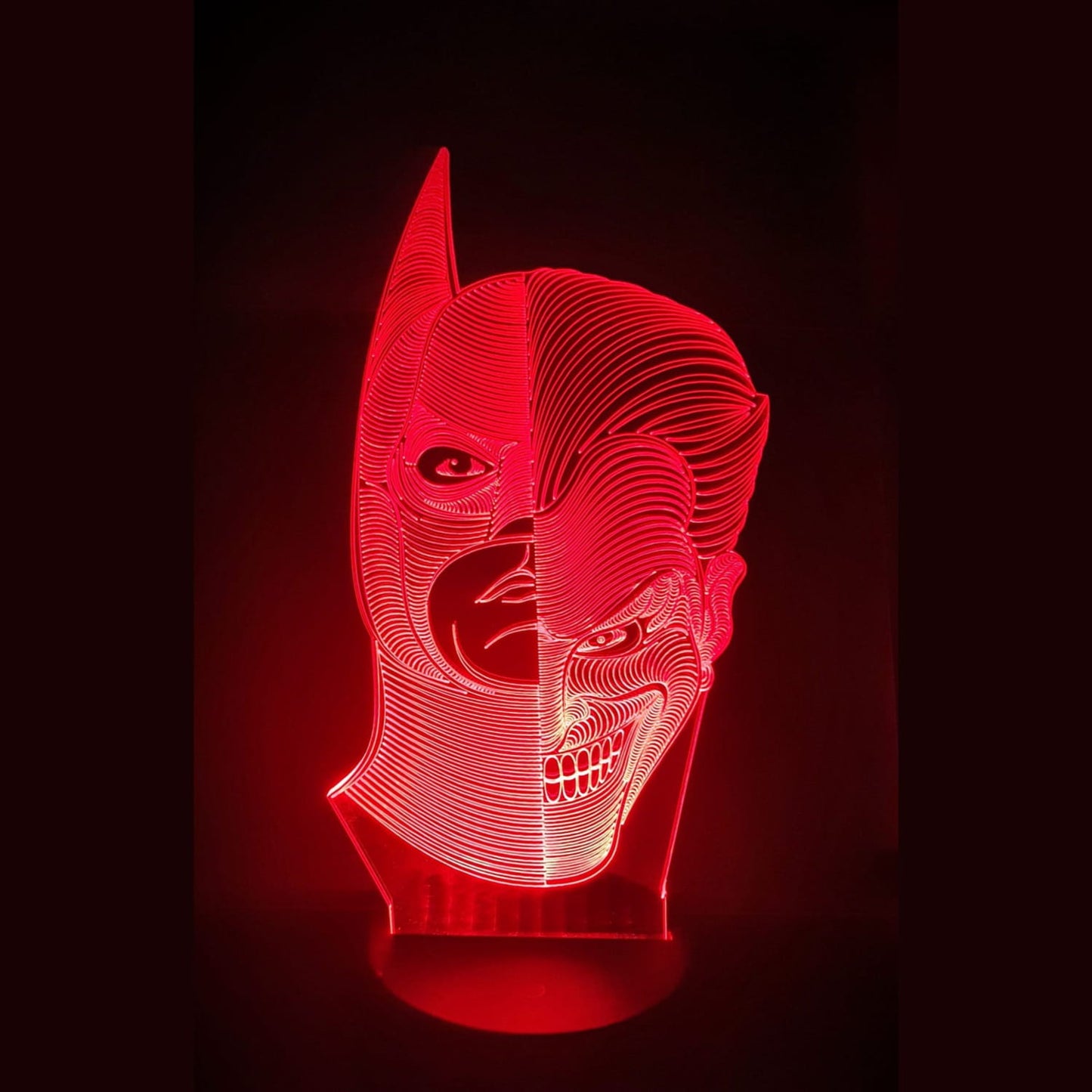 Batman & Joker 3D Night Light Lamp - PREMIUM EDITION